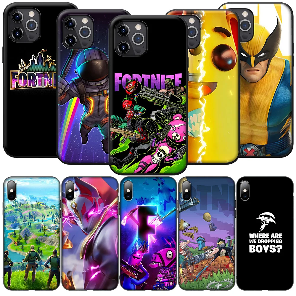 Game Fortnition New High-End Phone Case for Xiaomi Redmi 13 12C 12 10C 10 9C S2 10 9T 10A 9C 9A 9 8A 8 7A 7 6A 6 Pro NFC