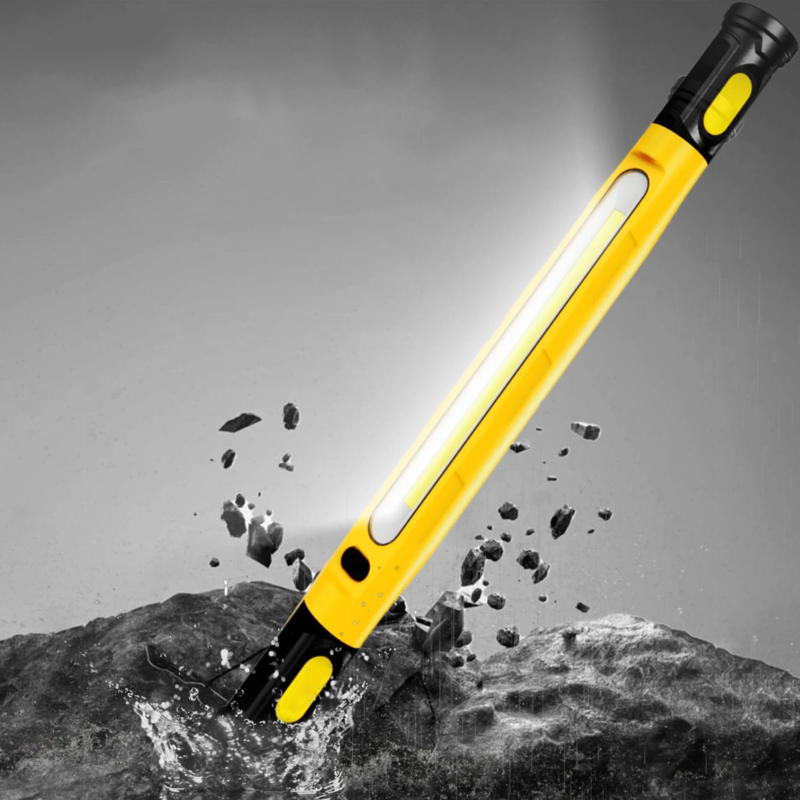 

Светодиодный рабочий светильник 5200 мАч, перезаряжаемый беспроводной светильник под капотом с крючками, освещение рабочего места для механика/ремонта автомобилей/гаража