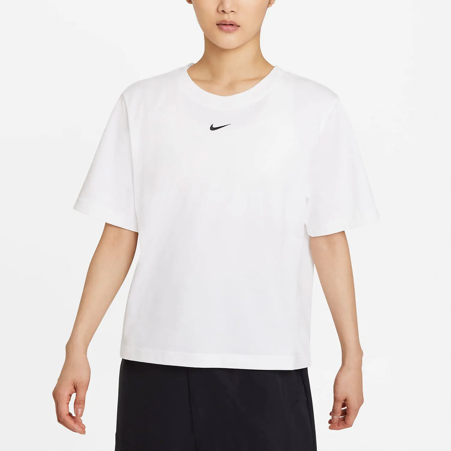 

Оригинальная дышащая женская футболка с короткими рукавами Nike New Season Training DD1238-100