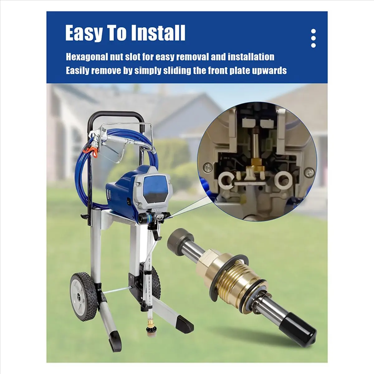 

SEO 2X 20-3696 Repair Pump Fit for Graco Repair Pump ProX7/X9/SR7 Replacement Part