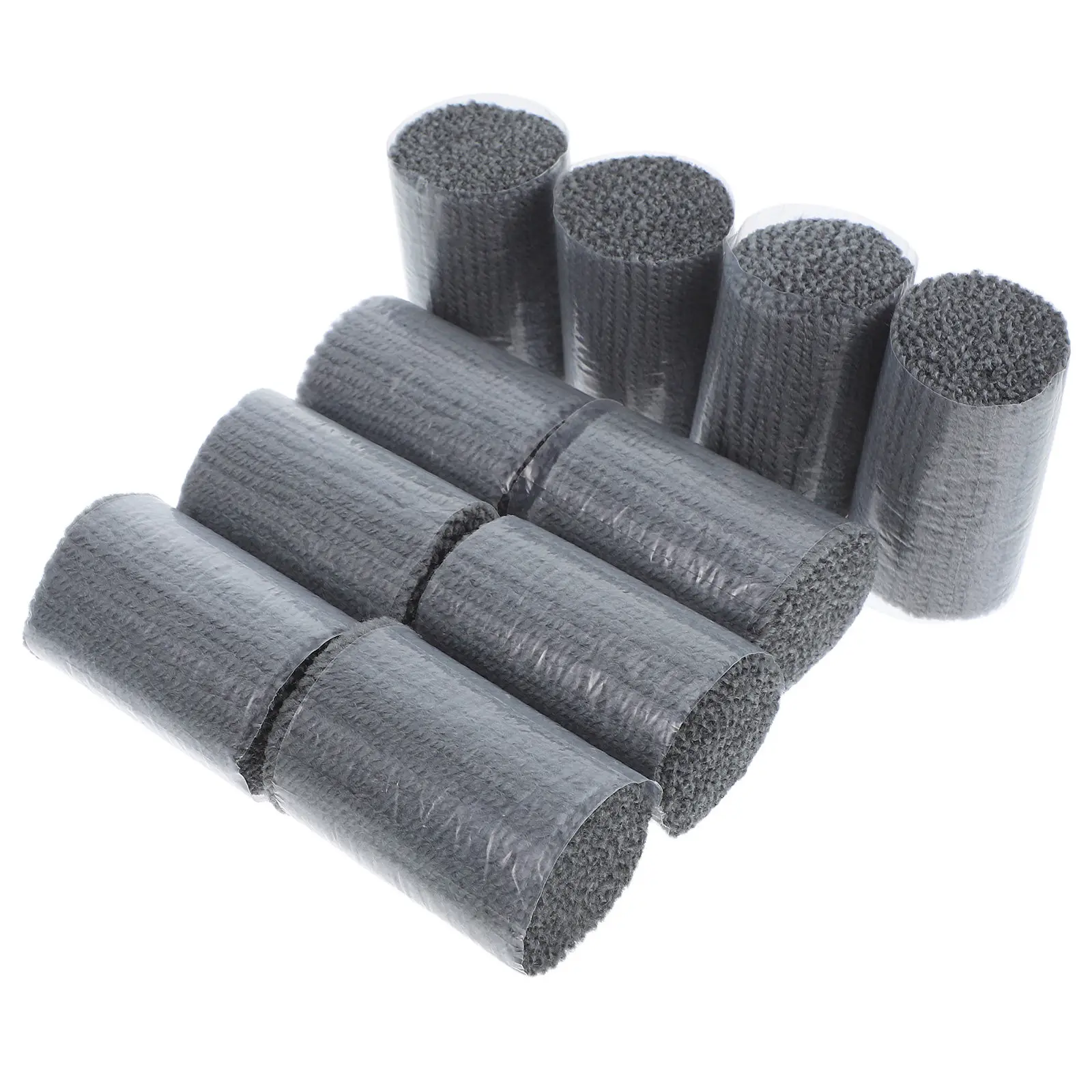 10Pcs Latch Hook Yarn Pre Cut Rug Binding Thread DIY Carpet Kit Soft Acrylic Yarn for Rug Hooking Crafts Crochet Thread