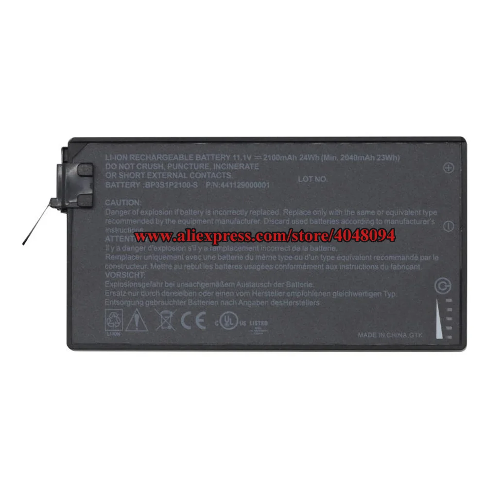 New BP3S1P2100-S BP3S1P2100 Battery For Getac V110 V110C 441129000001 11.1V 2100mAh 24Wh