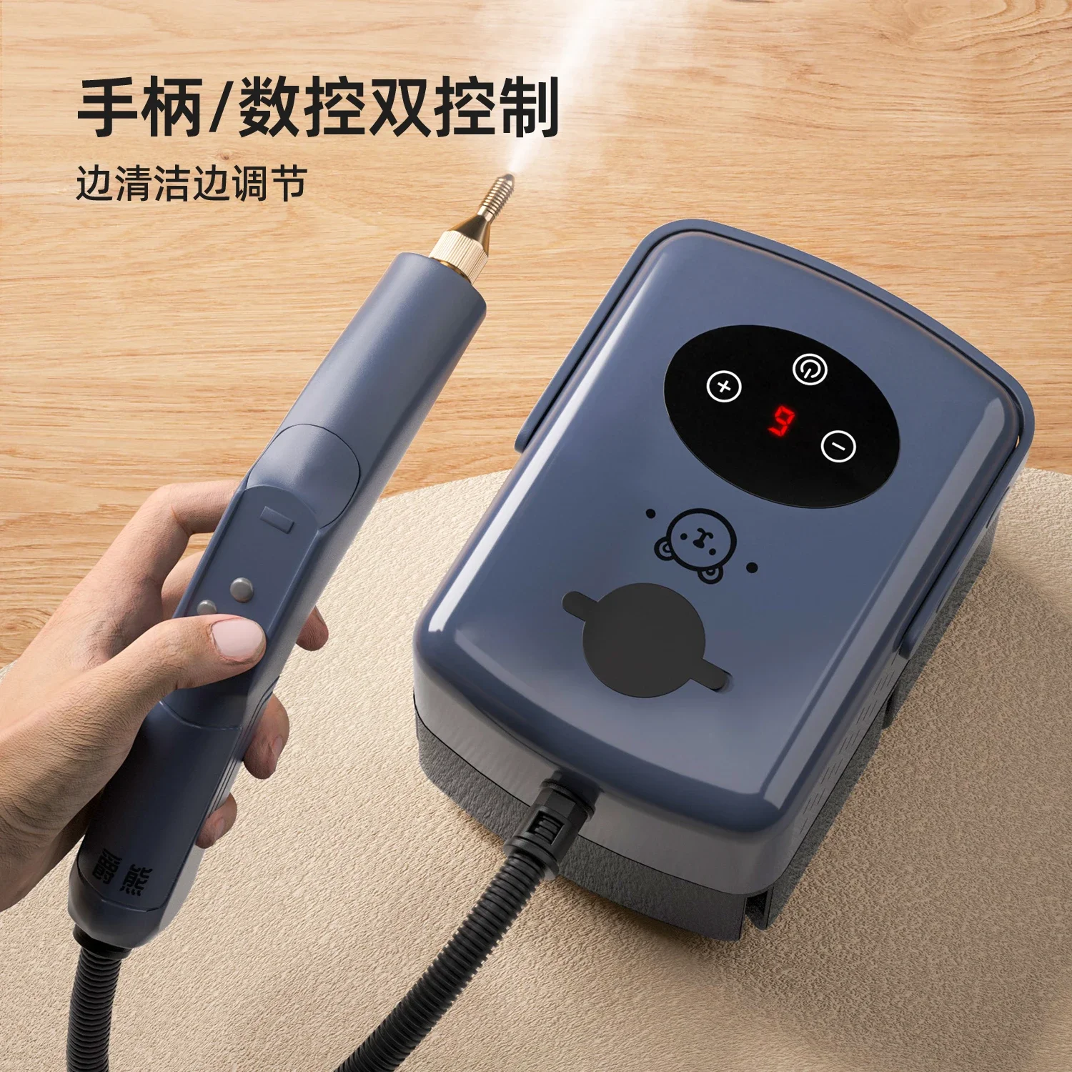 220V Steam Cleaner Multi Function High Temperature Pressure Washer for Home Fabric AC Kitchen EW