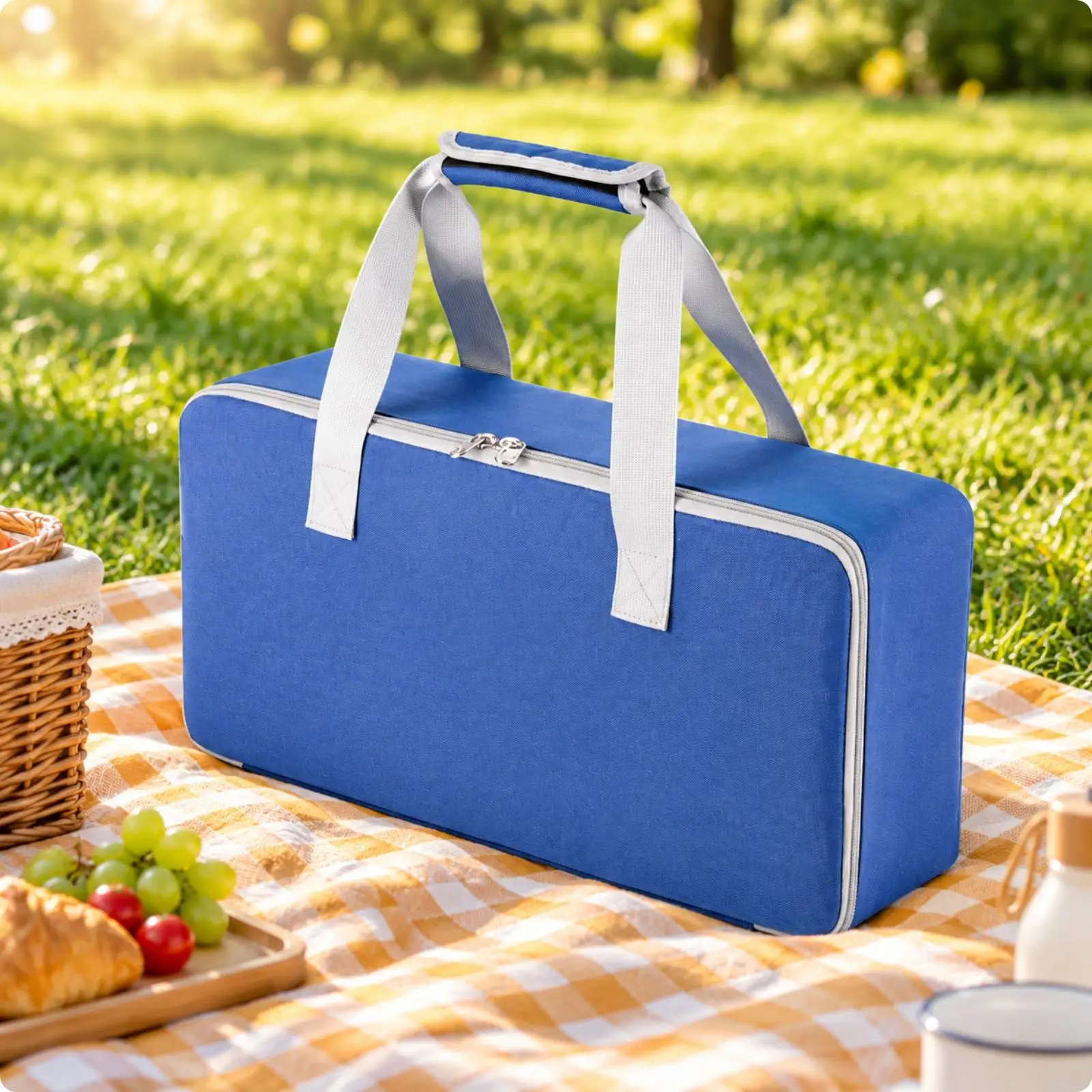 Portable Toaster Storage Bag for 10 Inch Long Slot Bread Appliance Oxford Cloth Carrying Case Travel Camping
