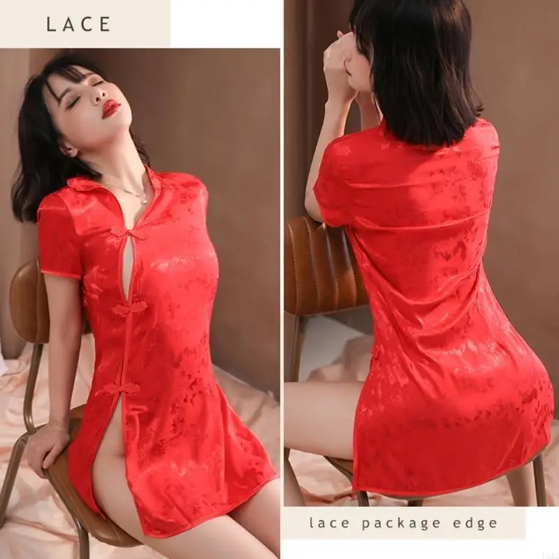 

Sexy uniforms, sexy underwear, sexy Republic of China cheongsam dress, erotic cheongsam dress pajamas