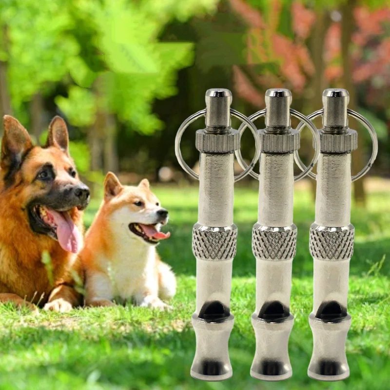 Einstellbare Ultraschall-Hundepfeife: Geräuschloses Trainingsgerät zur Hundebegleichung, Bellstopp-Flöte, Tierpflegezubehör – Detail 5
