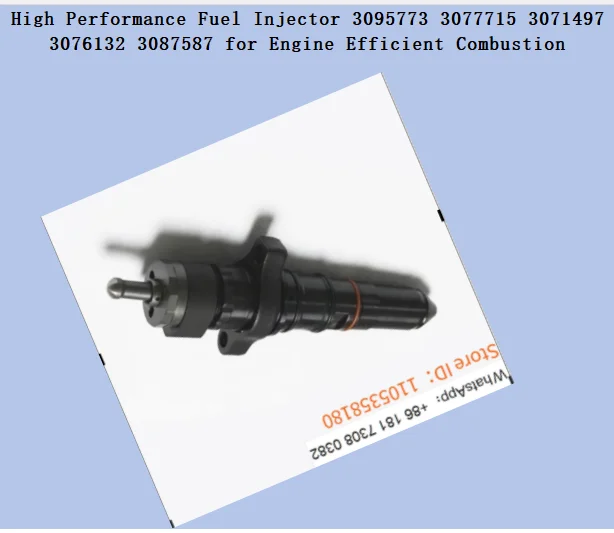 High Performance Fuel Injector 3095773 3077715 3071497 3076132 3087587 for Engine Efficient Combustion
