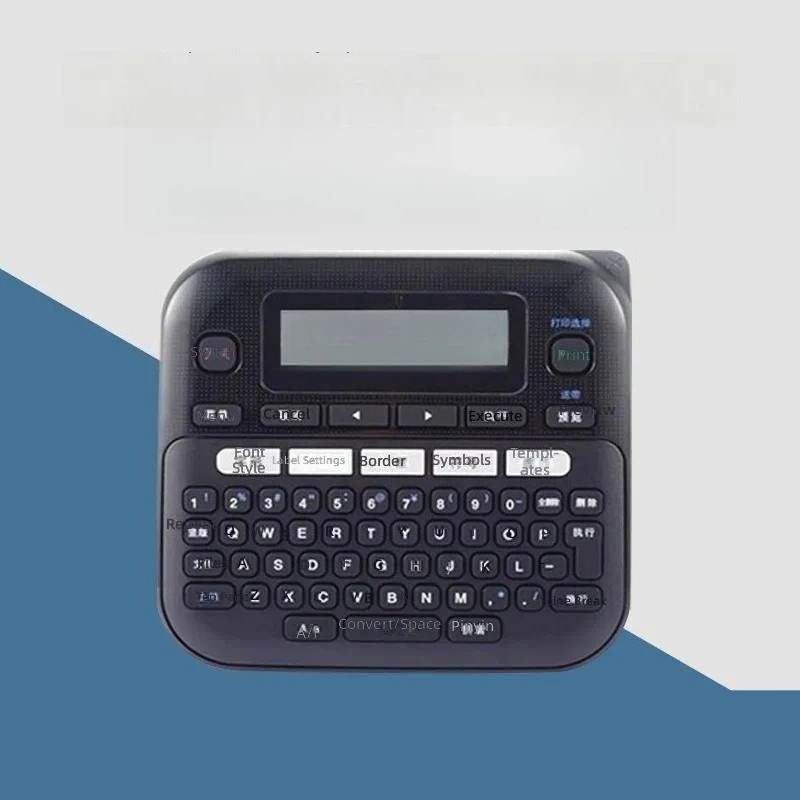 PT-D210 Label Printer Self-Adhesive Cable Stickers Household Marking Machine Communication Wire Labeling Tool