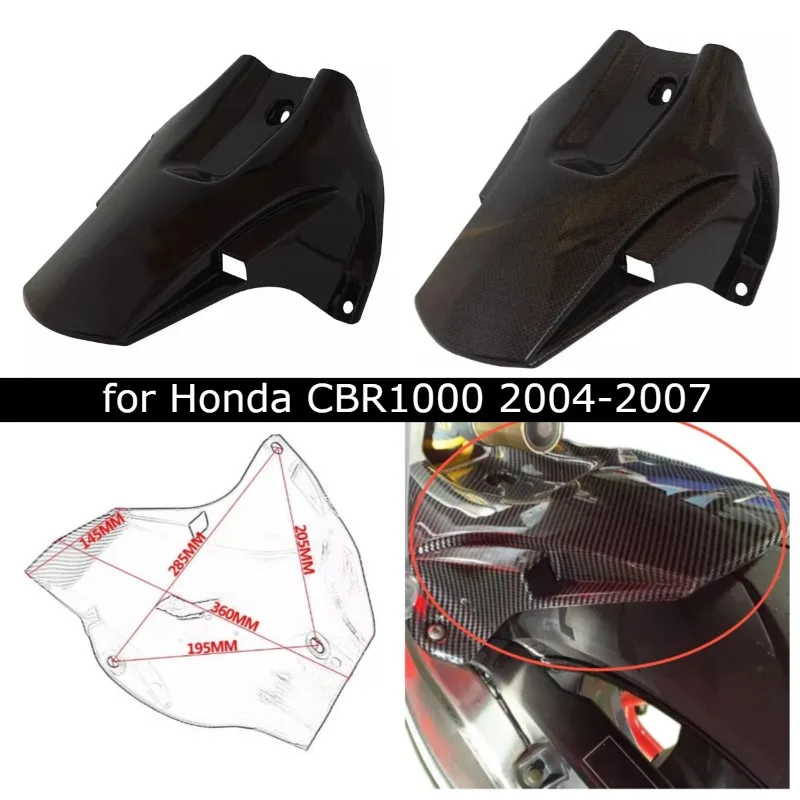 

Motorcycle mudguard rear wheel fairing sand deflector for Honda CBR 1000 CBR1000 2004-2007
