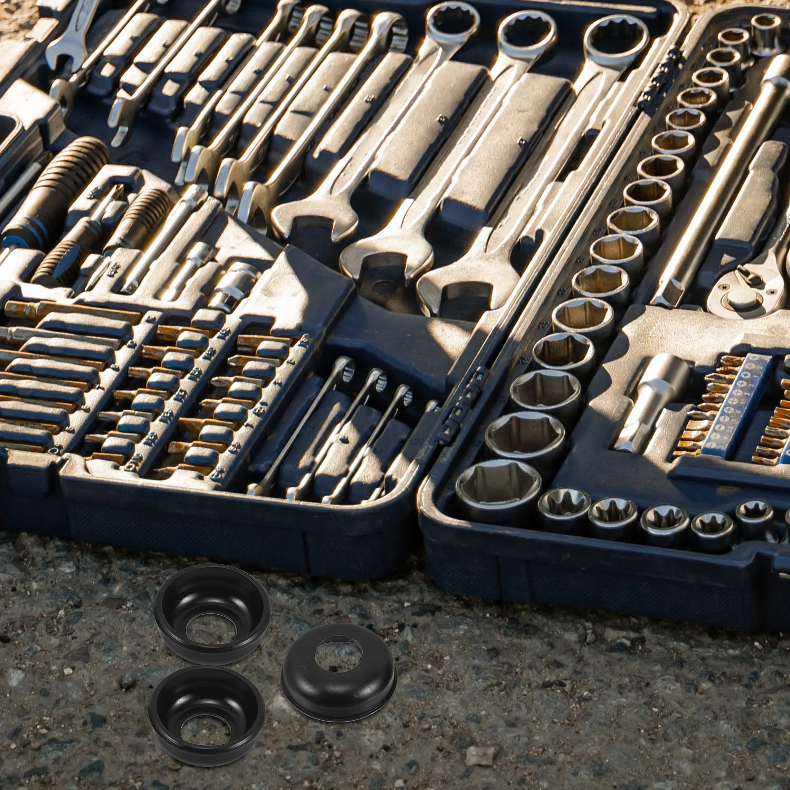 20Pcs Mountain Bike Axle Cone Washers Durable Bicycle Hub Repair Parts Maintenance Kit Upgrade Replacement Metal Axle Seals