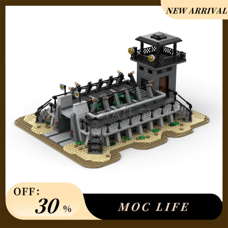 

[1304PCS] Customized MOC raptor enclosure Creative Building Blocks Set STEM Educational Toys DIY Construction Model Kit Birthday