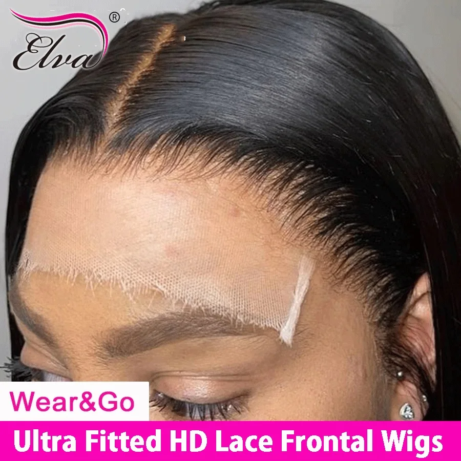 

5x5 6x6 x7x7 HD Lace Closure Wigs Human Hair Wig Straight Glueless Wig Ready to Wear Pre Plucked 13x6 13x4 Lace Wigs for Woman