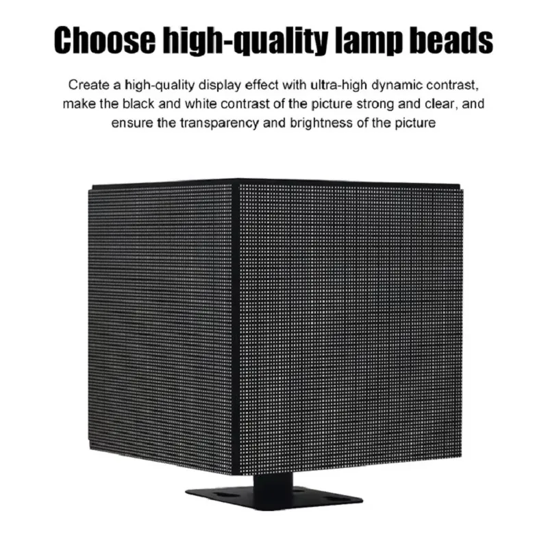Custom 3D Magic Cube LED Display P2.5 Multi-sided Creative Indoor Outdoor Advertising Video Panel