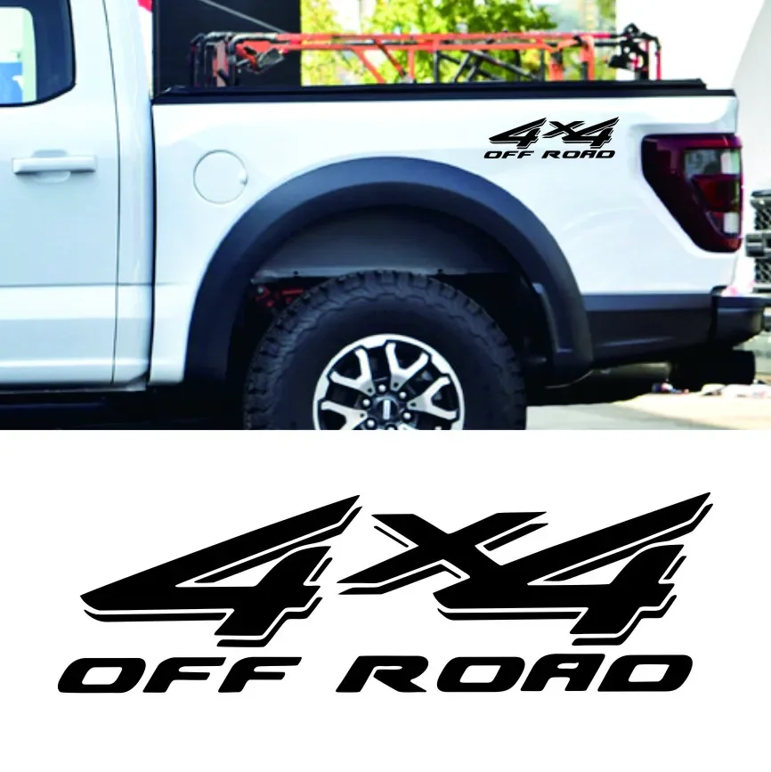 

Car Rear Trunk Side Decals For Ford F Series F150 250 350 Pickup Body Sticker Truck Vinyl 4x4 Off Road Auto Decor Accessories