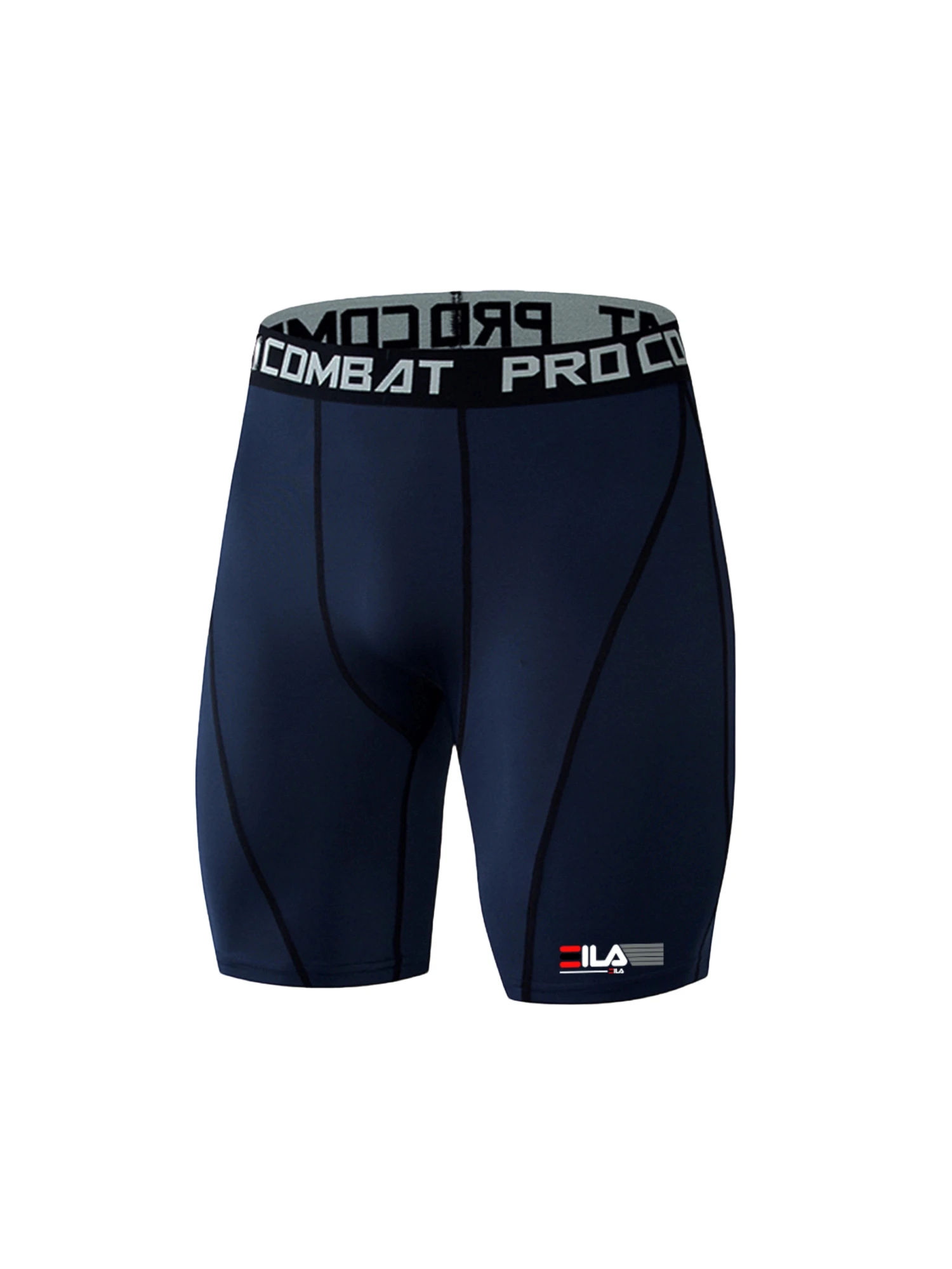 

Мужские компрессионные шорты Pro Combat: быстросохнущие, дышащие, для тренировок, бега, фитнеса и спорта