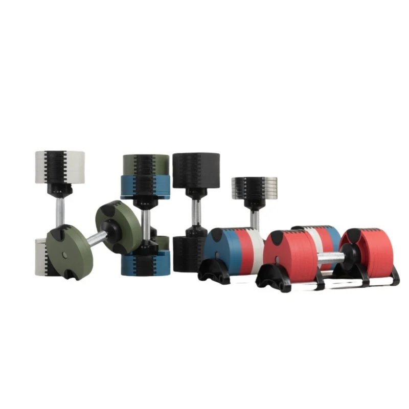 Juego de Pesas para Gimnasio en Oferta, Mancuernas Ajustables de 45 kg y 100 LB, Mancuernas Personalizables para Fisicoculturismo