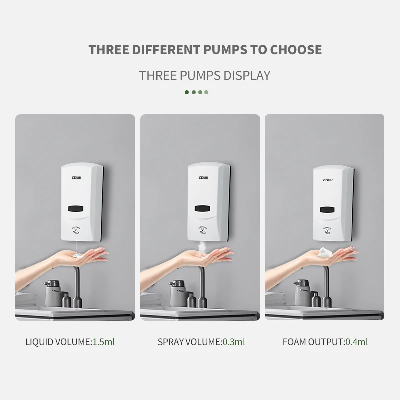 Soap Dispenser Automatic Trade Manufacturer Automatic Dish Soap Dispenser for Home Hotel Kitchen