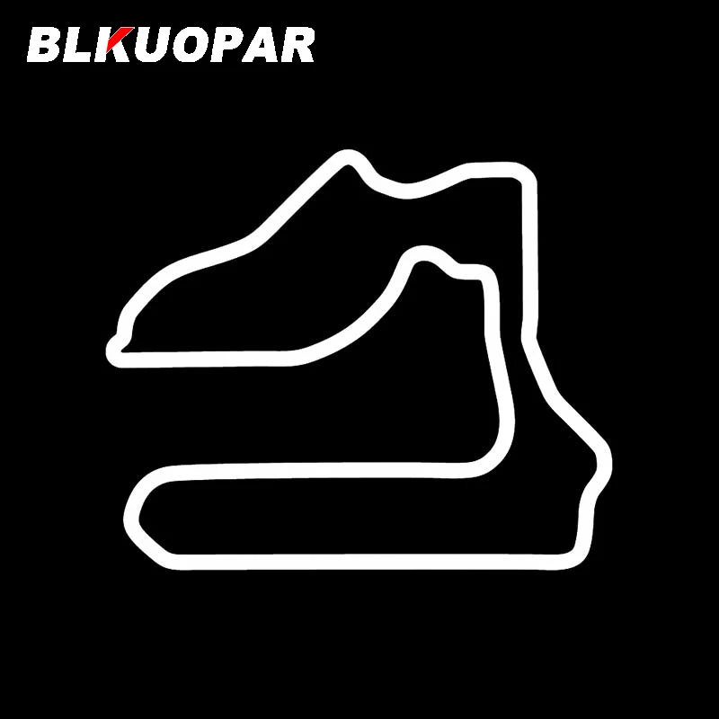 BLKUOPAR Sebring Raceway Track Car Sticker Personalized Creative Decal Waterproof Original Trunk Motorcycle Car Door Protector