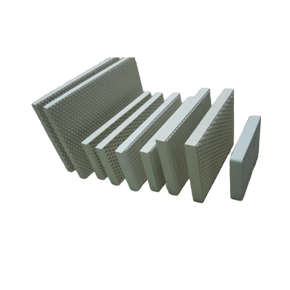 Infrared Gas Catalytic Ceramic Plate For Burner, Cordierite Honeycomb Plates 138x81mm
