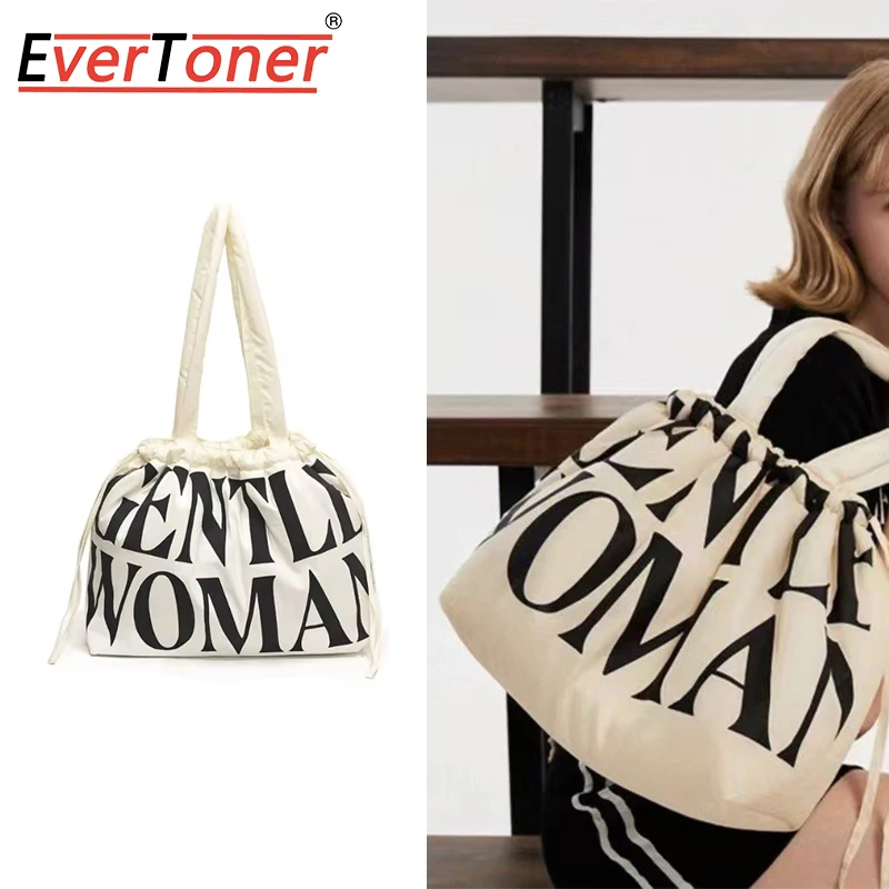 EverToner Large capacity female shoulder bags for women fashion designer bag oversize big handbags purse winter bag sac