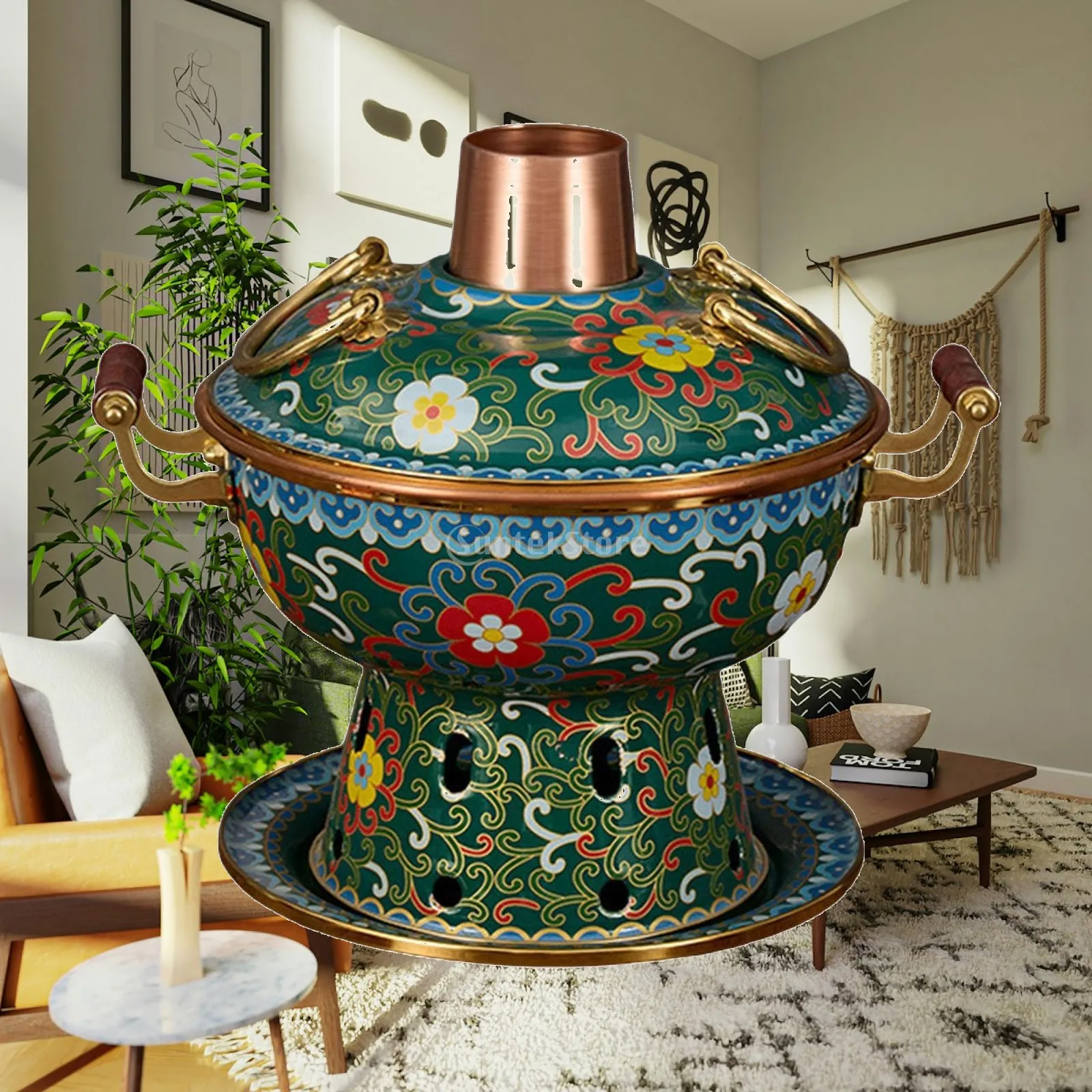 Mini Hotpot Old Beijing Hot Pot Household Single Person Cookware Chafing Dish