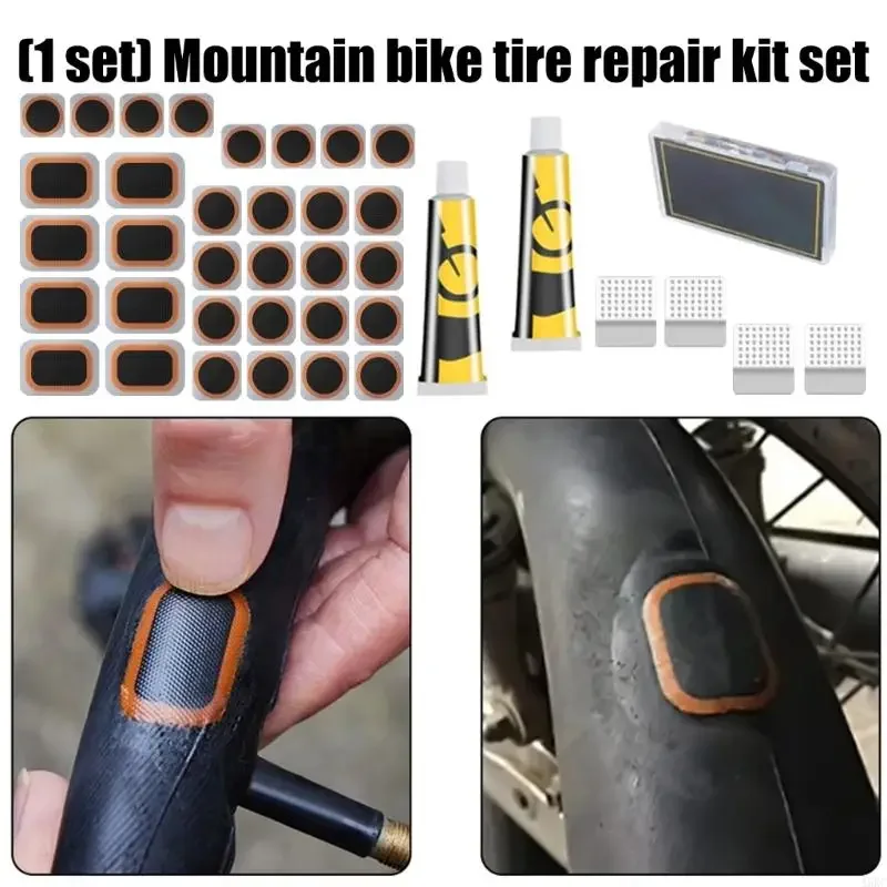 إصلاح ثقب الدراجات العالمية مع أداة عالية الجودة لصيانة الإطارات الفورية على نماذج الدراجات المختلفة
