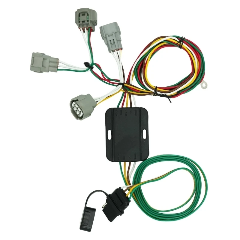 Y4UA 4-Pin Flat Trailer Wiring Harness 55513 for Select Pickup Applications Hilux