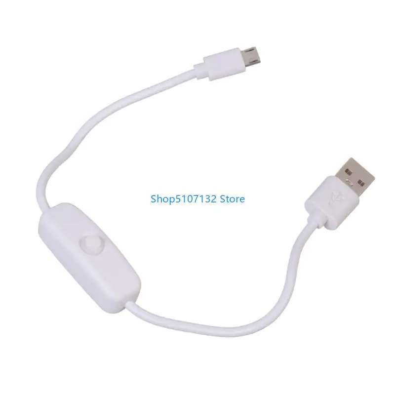 87HD Strong USB to Tiny USB Power Cable Featuring Integrated Switches for Devices