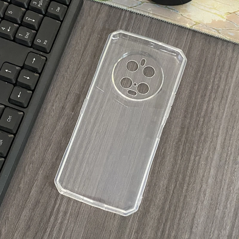Dla Doogee DK10 miękkie etui na telefon TPU dla DoogeeDK10 DOOGEE DK 10 DOOGEEDK10 czarna przezroczysta obudowa silikonowa Coque — zdjęcie 4