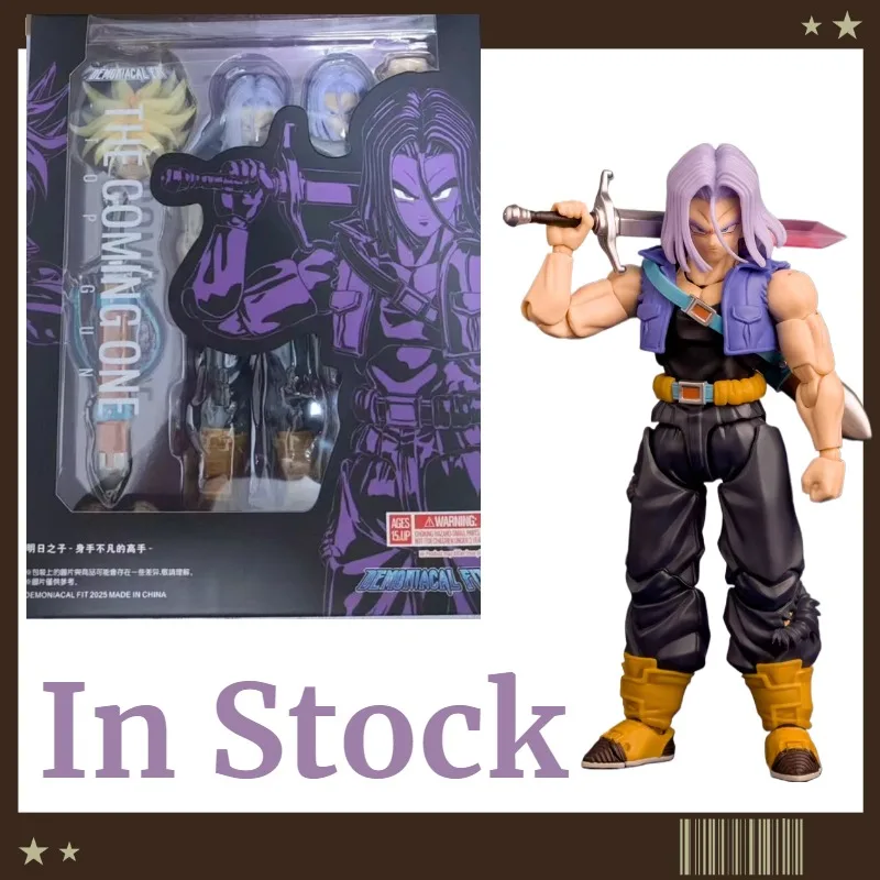 

В наличии: Фигурка Demoniacal Fit Dragon Ball Z SHF Супер Сайян Транкс — Мальчик из будущего (Сын Завтрашнего Дня)