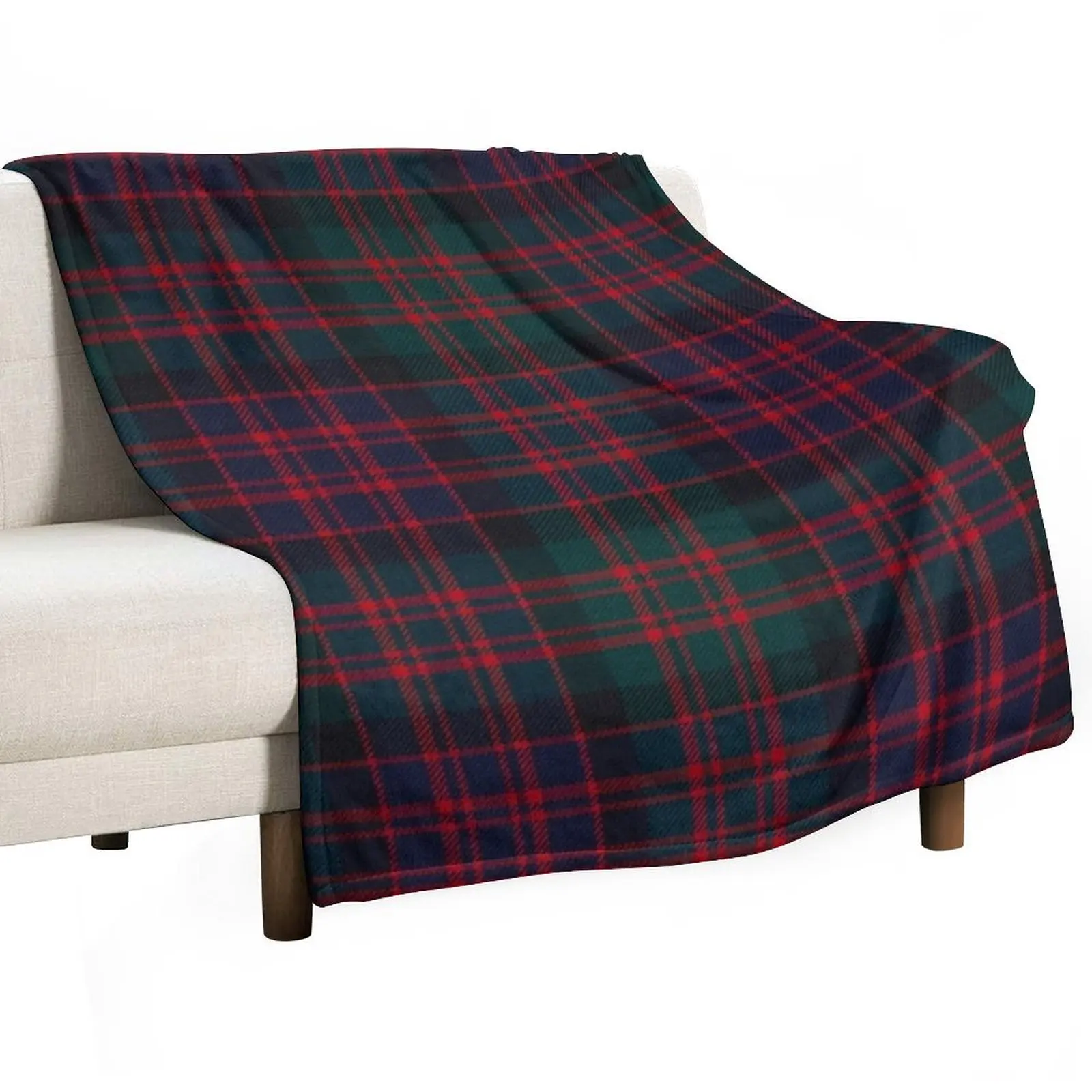 

MacDonald Scottish Tartan Throw Blanket Blankets Sofas Of Decoration Thermal Sofas Soft Plush Plaid Blankets