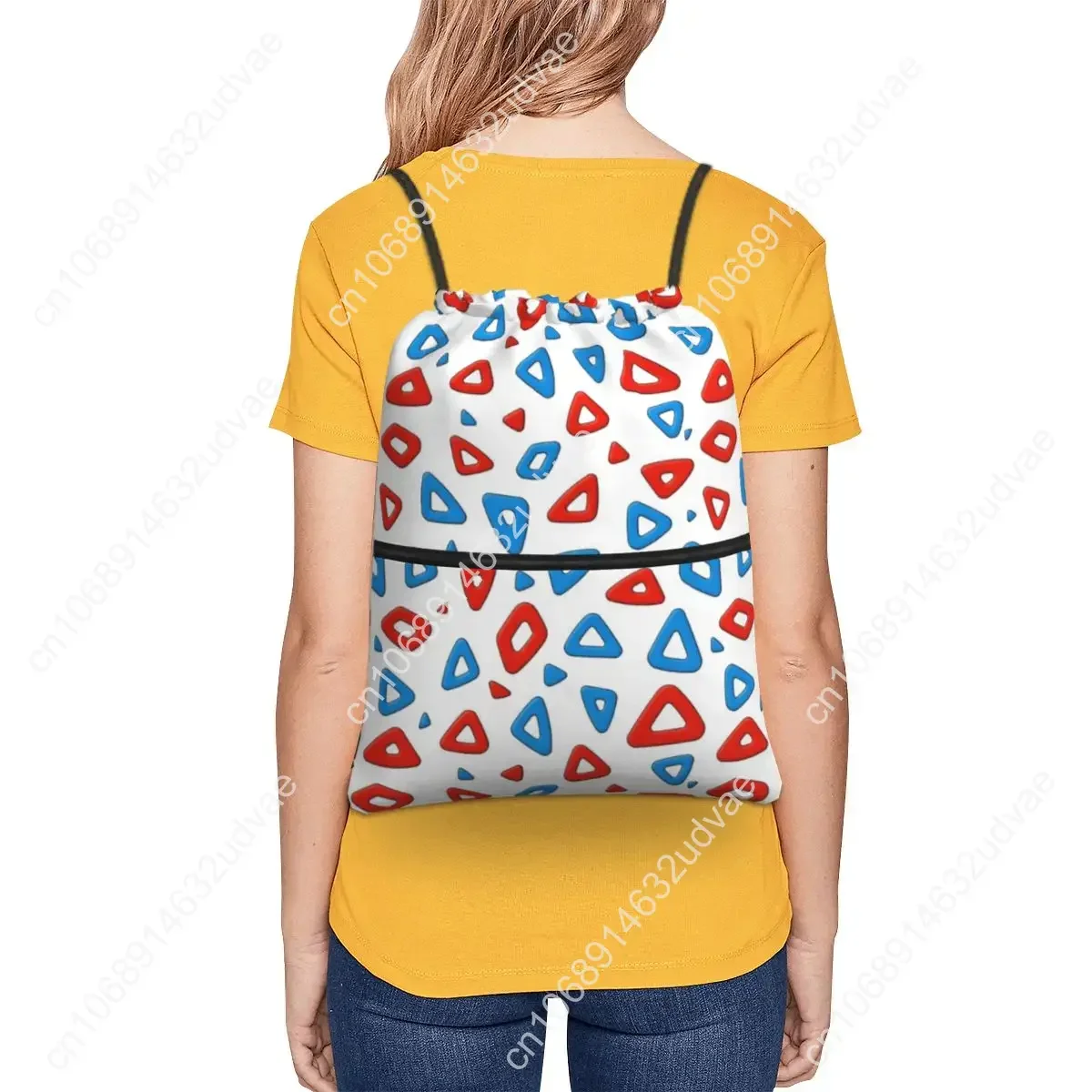 Togepi Stains 1 Portable Backpacks Drawstring Bag Casual Drawstring Bundle Pocket Book Bags For School Students