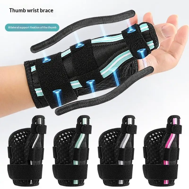 1Pcs Wrist Thumb Support Protector Tendon Sheath Injury Recovery Thumb Brace Splint Finger Sprain Retainer Band Arthritis1Pcs Wr