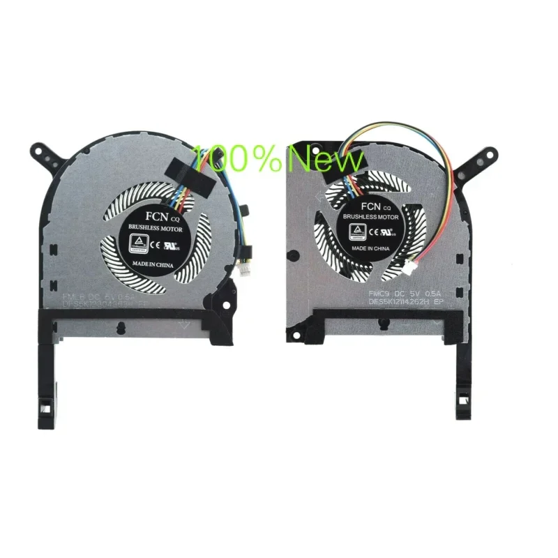 New CPU GPU Cooling Fan for ASUS TUF TUF506IV-AS76 TUF506IU-ES74 FA506IV