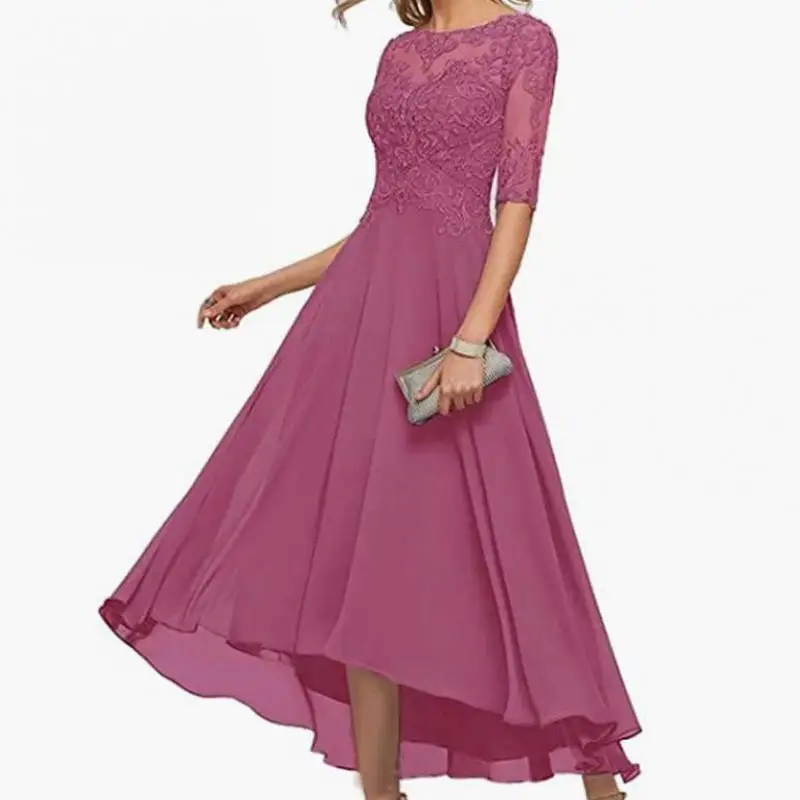 Einfache halbe Ärmel Quince anera Kleider elegante Spitze Applikationen A-Linie Abendkleider bunte Vestido plus Größe nach Maß gemacht