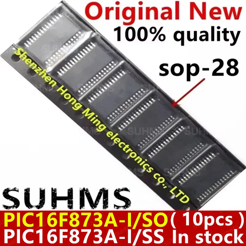 

(10 шт.) 100% новый набор микросхем PIC16F873A-I/SO PIC16F873A-I/SS PIC16F873AI/SO PIC16F873AI/SS PIC16F873A I/SO I/SS sop-28