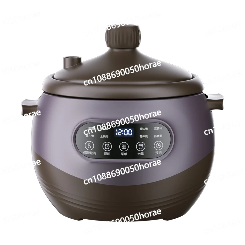 Multi Functional Ceramic Inner Pot Rice Cooker with Large Capacity Lid and Steamer