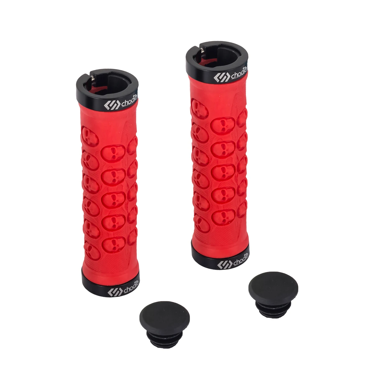 

SUNTNUR Mtb Grip Bicycle Anti-Slip Rubber Lock On Bike Grips 1 Pairs