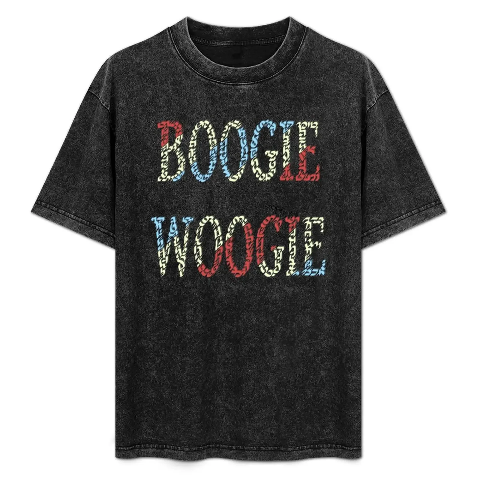 

Boogie Woogie T-Shirt Everyday Wear Basic Short Sleeve Top