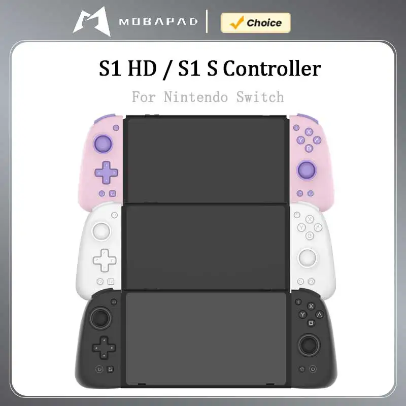 MOBAPAD S1 HD / S1 S Game Controller，Gamepad with Hall Joystick Console For Nintendo Switch NS OLED Joypad