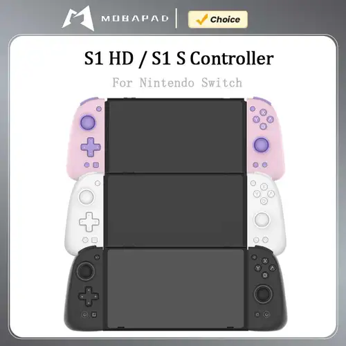 Controlador de juego MOBAPAD S1 HD / S1 S, Gamepad con consola de mando Hall para Nintendo Switch NS OLED Joypad