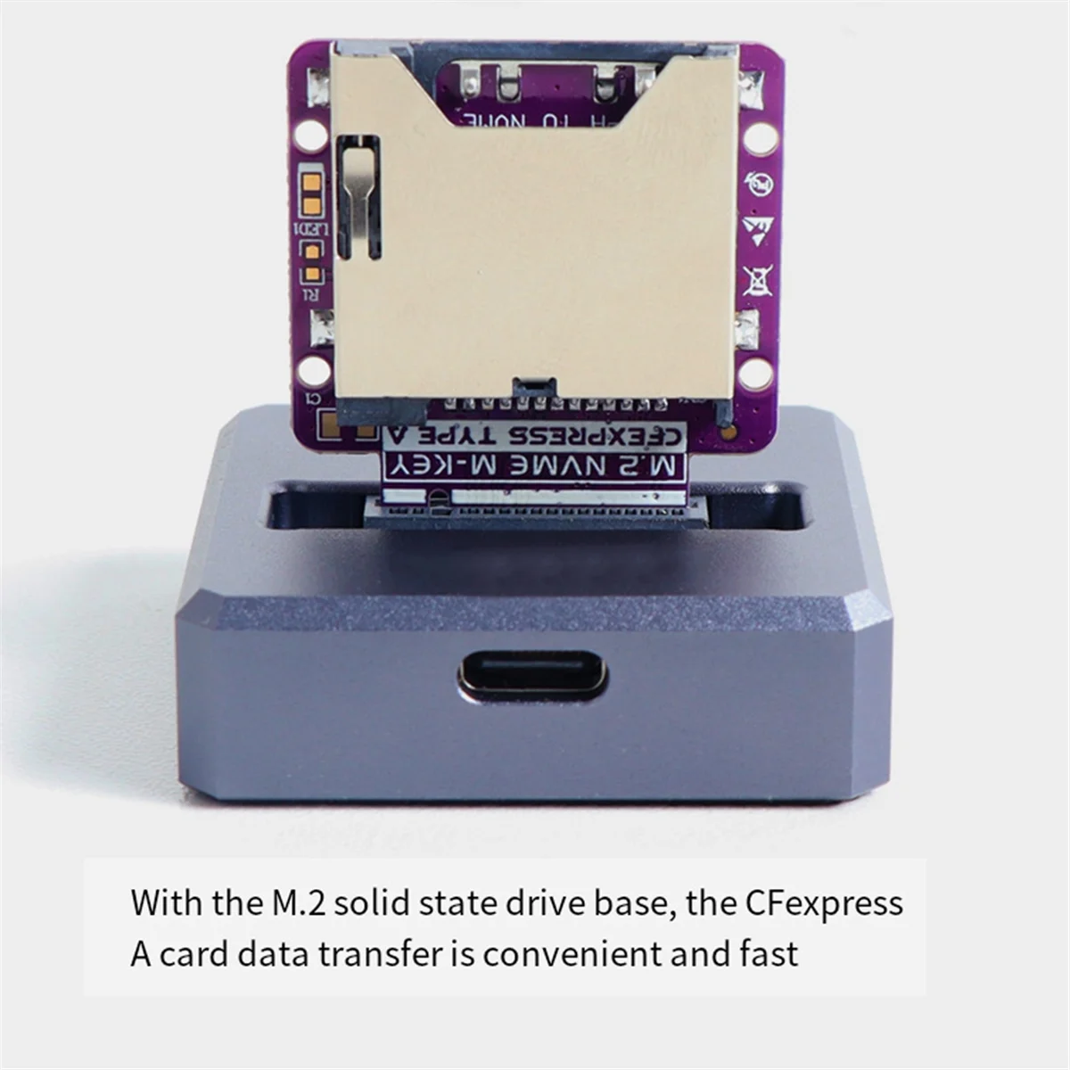 بطاقة ذاكرة ADEGBO-محسنة من النوع A CFExpress إلى بطاقة محول مفتاح M2 NVME M