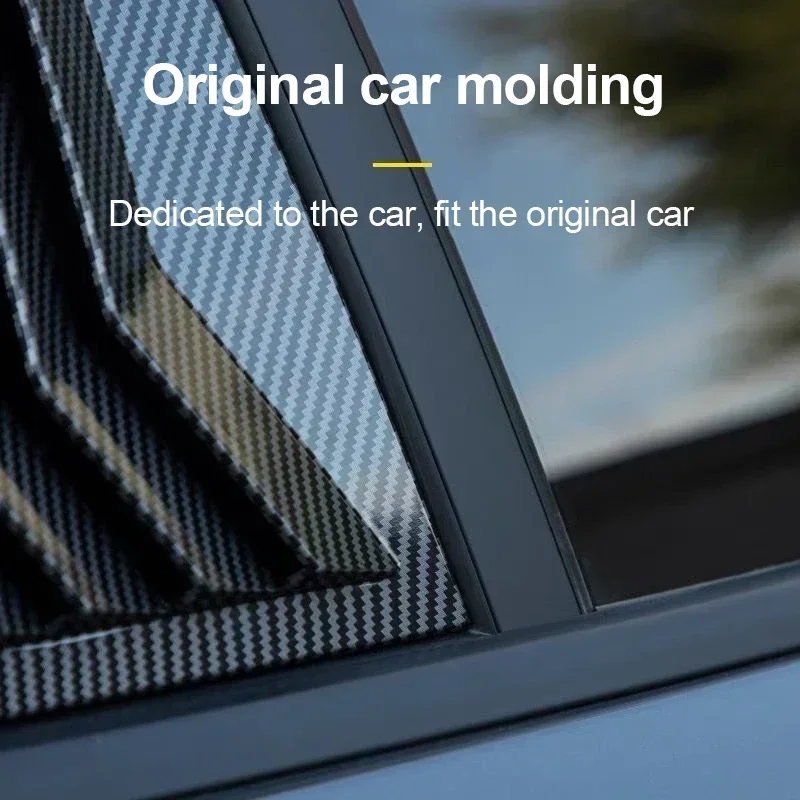 

Car Rear Window Blinds for IM LS6 2023 2024 2025 Sides Louvers Vent Rear Window Louvers Cover Scoop Cars Dedicated Side Shutters