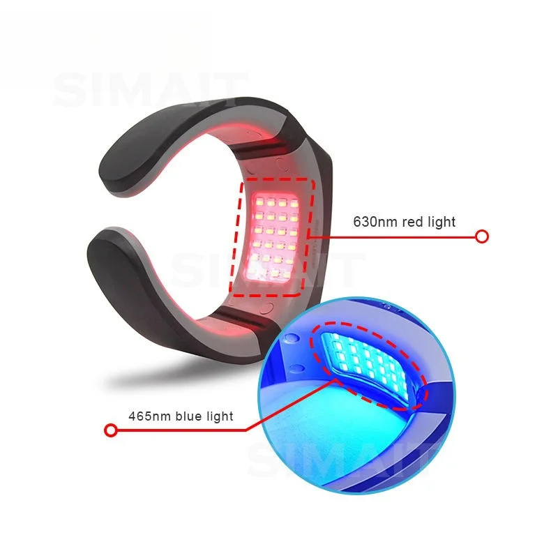 Wearable Red & Blue Light Neck Massager | 630nm/465nm  & Anti-Inflammatory Healing