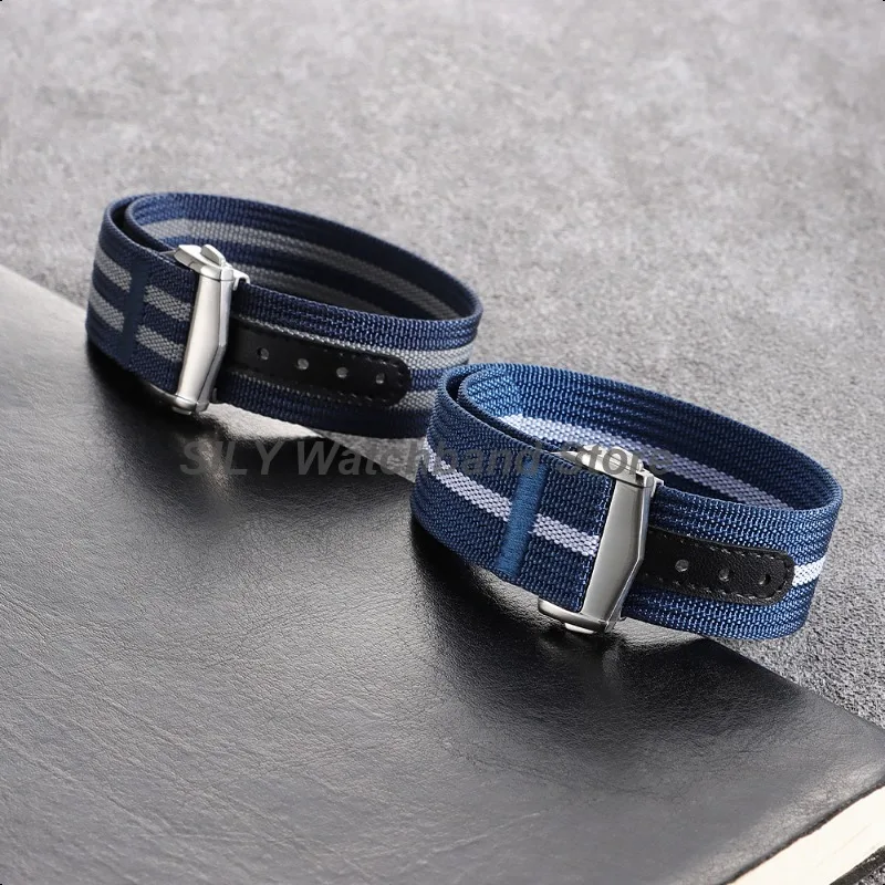for Omega for  for Omega for Men Women Military Nylon Watchband 20mm 22mm Strap Ballistic Fabric Sports Bracelet Wristbelt Strap image 6