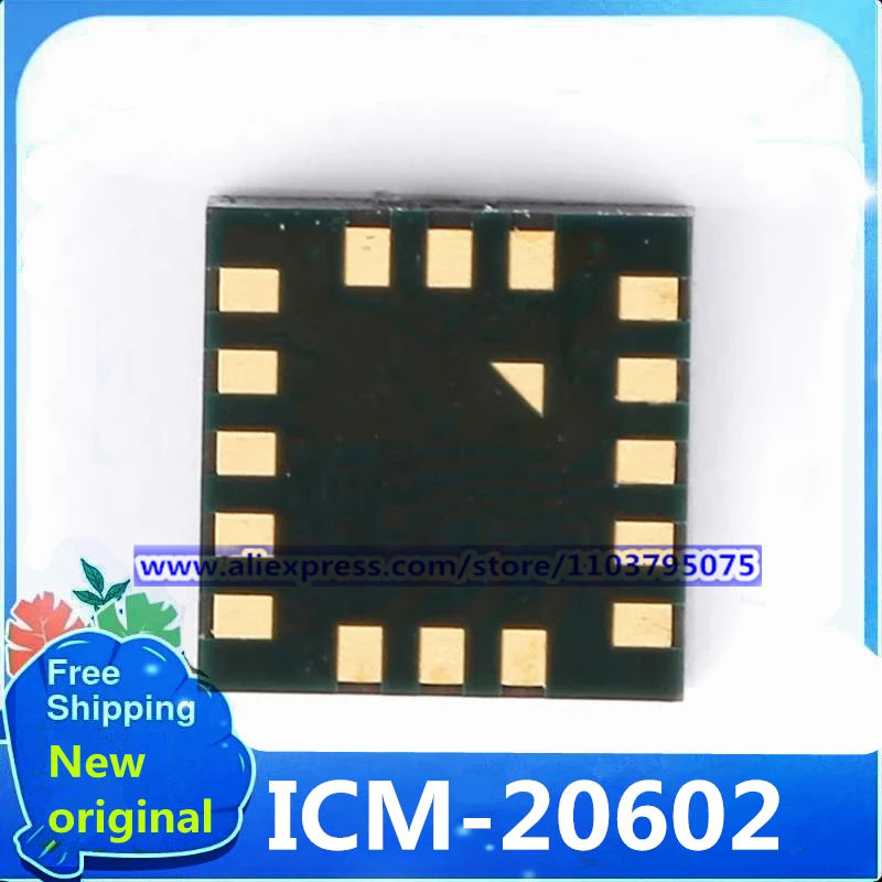 10 PZ/LOTTO ICM-20602 ICM20602 162 I62 LGA-16 100% Nuovo Originale