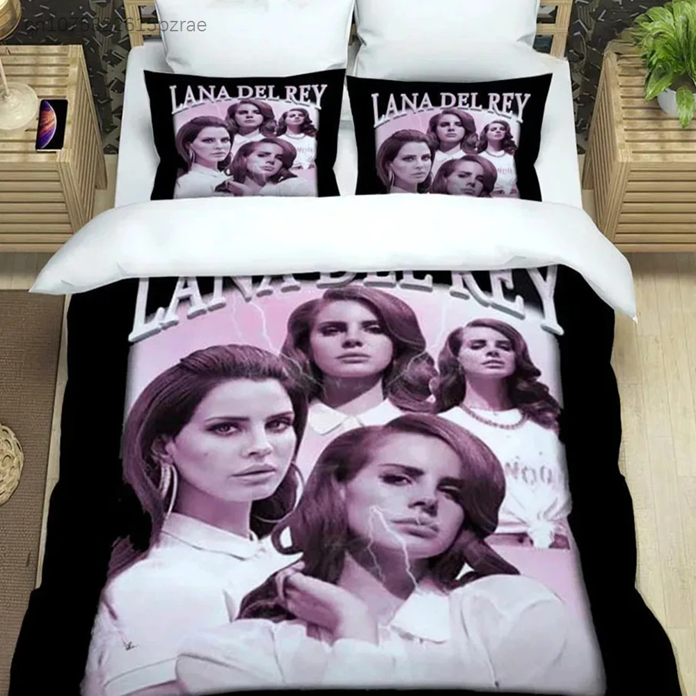 Single Lana Del Rey May Jailer Bedding Set Bedroom Soft Modern Bedspreads Comefortable Duvet Cover Quilt Cover And Pillowcase
