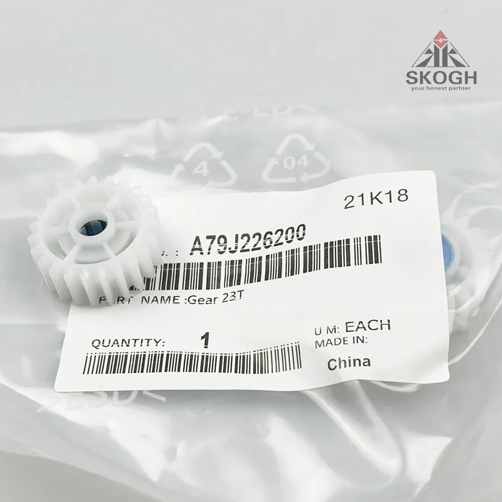 

5 шт./лот, высококачественная шестерня A79J226200 (A79J-2262-00) 23T для Konica Minolta bizhub C558 C458 C658 C456 C556 458 558