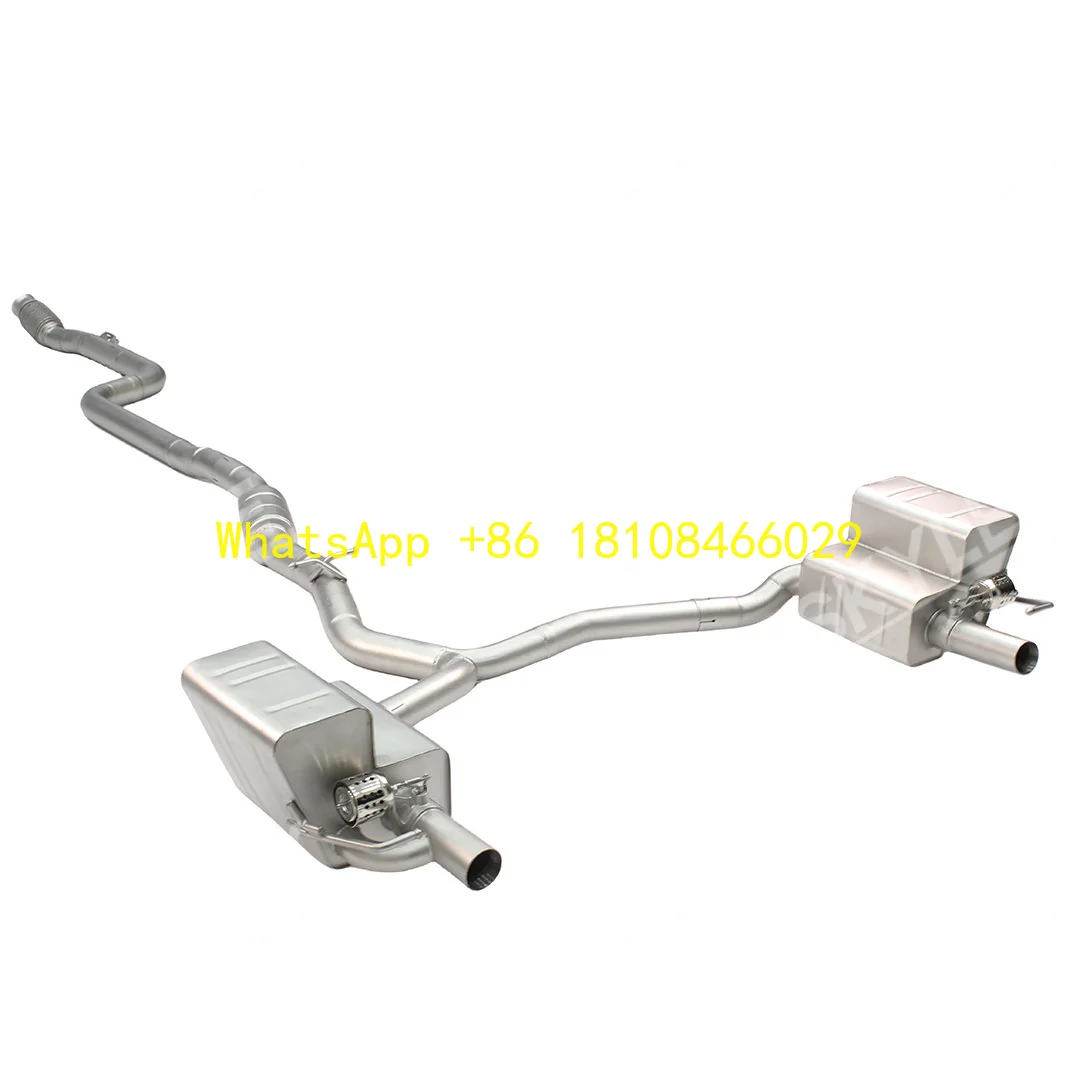 

Catback Exhaust System for Mercedes-benz C250/c300 W205 2.0t 2015-2022 Stainless Steel Valvetronic Exhaust Pipe