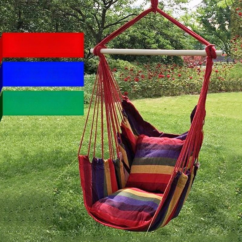 Factory Direct Compatible with Thickened Canvas Swing Hanging Chair Dormitory Dormitory Cushion Cushion Leisure Hammock